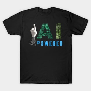 AI powered 2 T-Shirt